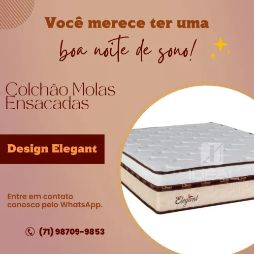 COLCHÃO MOLAS ENSACADAS