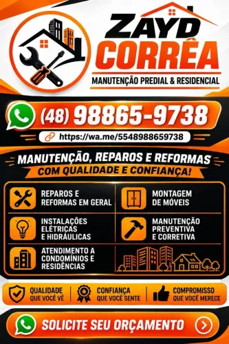 Montagem de móveis, serviços residências