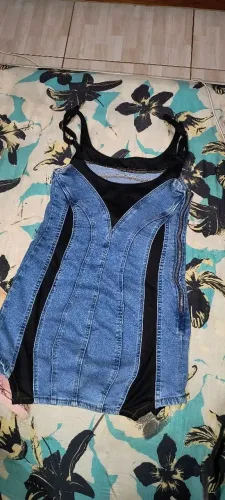 Vestido curto Tamanho único