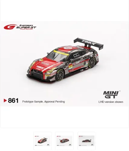 Mini GT 861 Nissan GT-R NISMO GT3 #11