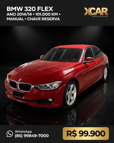 BMW 320I A 2.0 Turbo/activeflex 16V 184cv 4P 2014