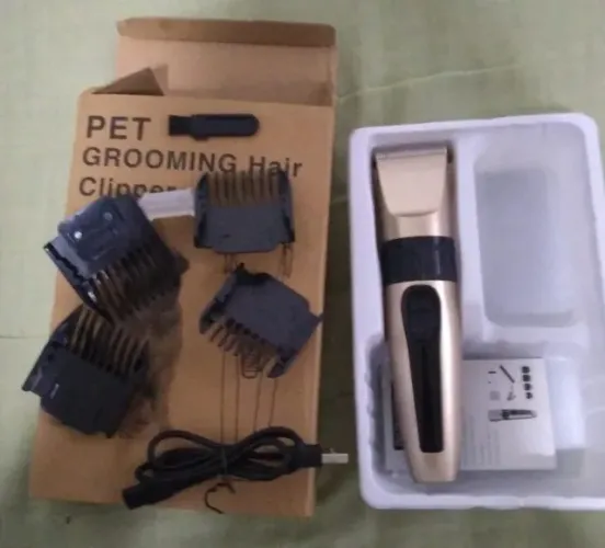 Máquina De Tosa Pet Grooming Hair Clipper Profissional