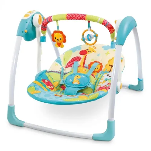 Cadeira De Descanso Balanço Automática Girafa Mastela Musical
