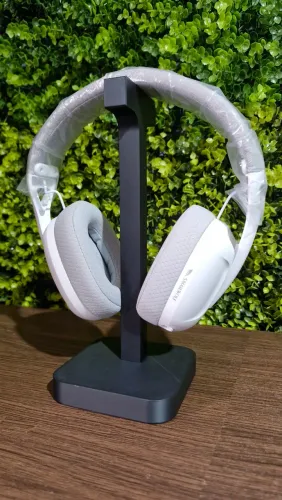 Headset Gamer SMAILWOLF L80 3 Modos Bluetooth, Wireless e Com Fio - Branco