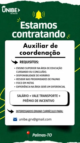 auxiliar de coordenação