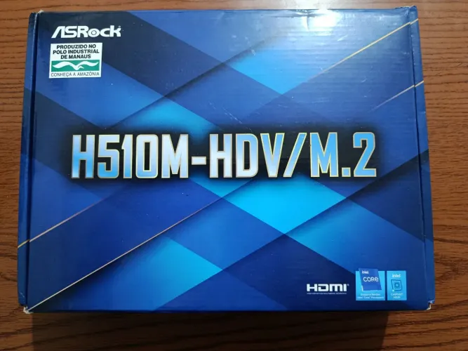 Placa mãe h510m asrock em curto