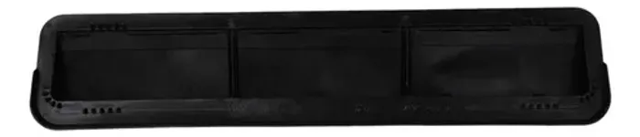 Defletor Ar Carroceria Traseiro Central Jeep Compass 2021  Preto