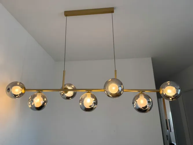 Luminária Pendente Jabuticaba Perfeito estado, já com lâmpadas!