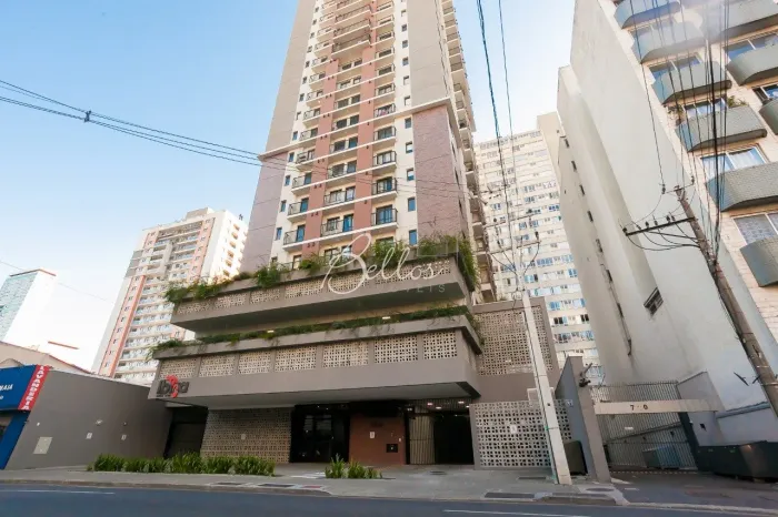 Studio Novo e Mobiliado para aluguel no Centro de Curitiba - Bellos Imóveis
