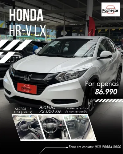 Honda HR-V LX 1.8 Flexone 16V 5P Aut. 2018
