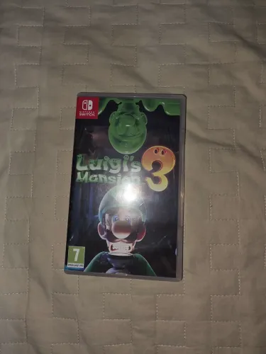 Jogo nintendo switch luigi mansion 3, mídia fisica