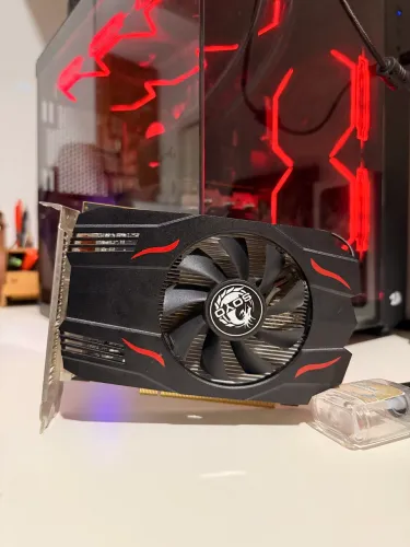 Placa de Vídeo - RX 550 4Gb - Somos Loja @bpstech_
