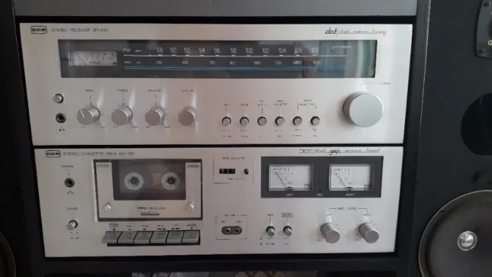 Receiver e Tape Deck