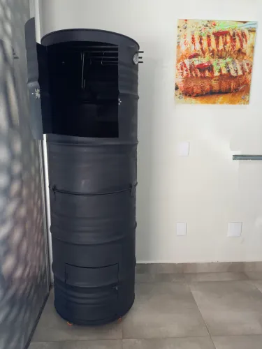 Defumador de tambor