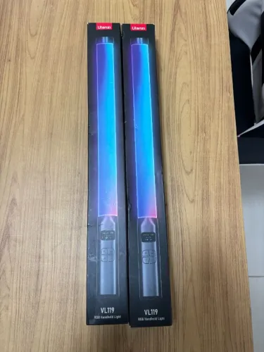 Bastão de Luz LED RGB Ulanzi VL119 Estado de Novo