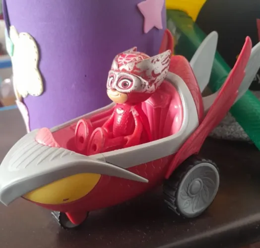 Quartel com bonecos & carros PJ MASKS