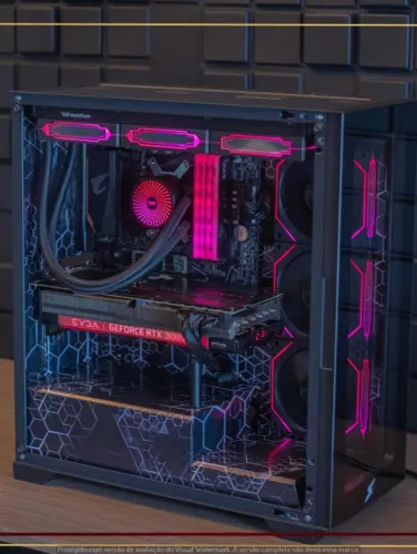 Computador Gamer Ryzen 7 5800X, 32gb, 500gb Nvme, RTX 3080 Ti, WC 360mm, SuperFrame