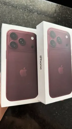 iPhone 18 Pro - 512gb - bordô - lacrado