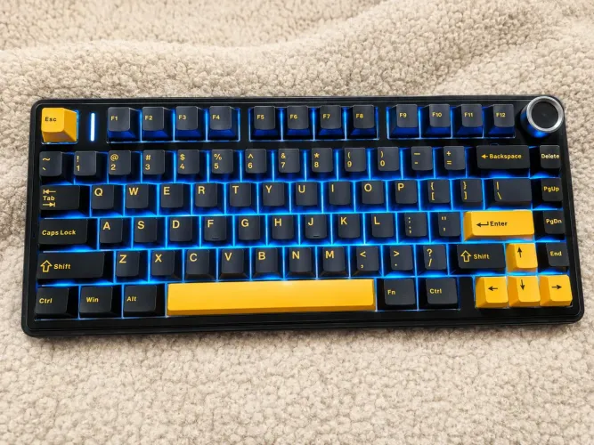 Teclado Mecânico Aula F75 Wireless RGB