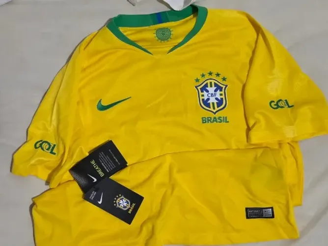 CAMISA OFICIAL DA SELEÇÃO - 2018 COPA DA RÚSSIA. AUTENTICADA PELA NIKE