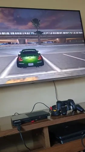 PS2 com 70 jogos