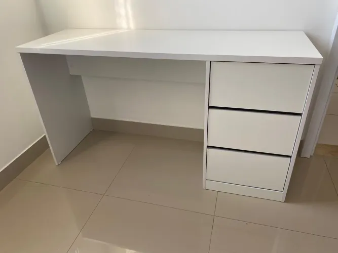 MESA ESCRITÓRIO 3 GAVETAS