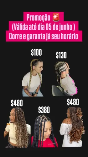 Trança nagô trancista Taguatinga samambaia
