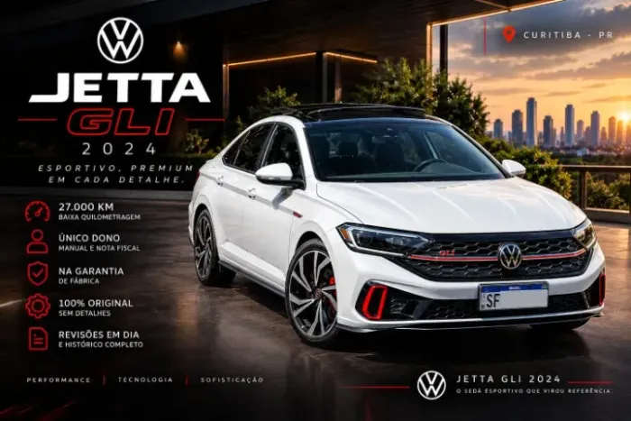 Volkswagen Jetta GLI 350 TSI 2.0 16V 4P Aut. 2024