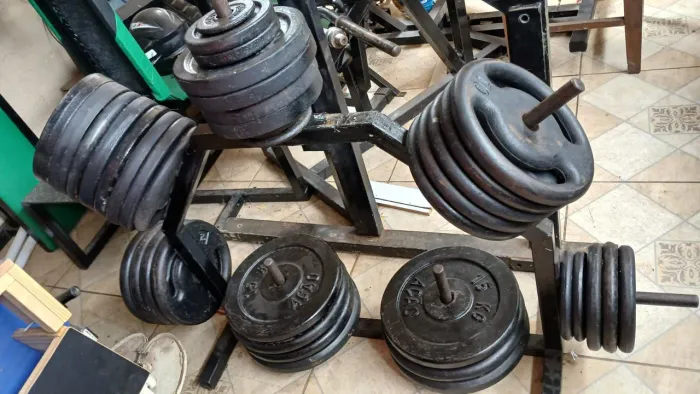 Anilhas de ferro pes 