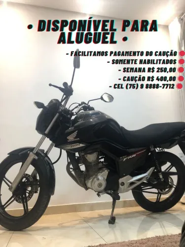 Aluguel de moto - Locação de moto 250 semana