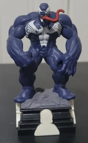 Boneco Venom Peça Jogo Xadrez Marvel Unidade Avulsa