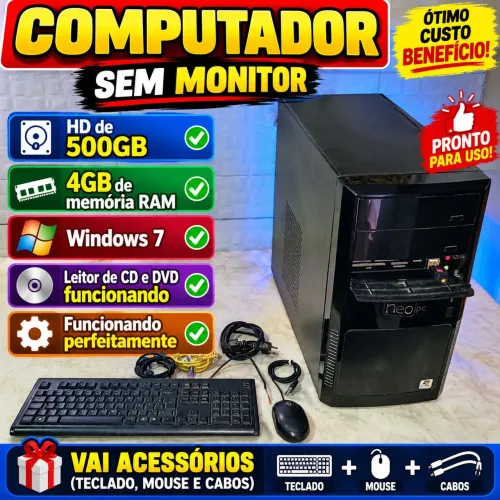 Vendo computador simples