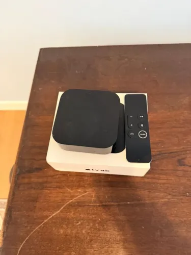 Apple Tv 4k 64gb com todos acessórios