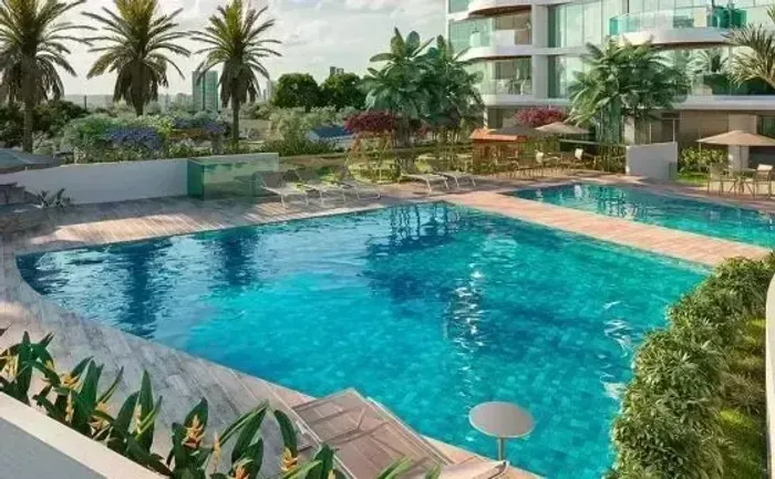 ceci-  More  no  Mirage, acabamentoo premio  141m, 3 quartos, 3 suites, varanda