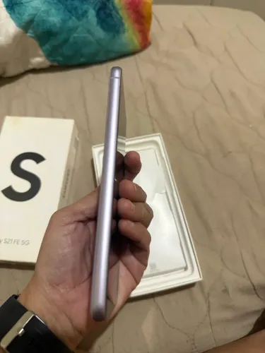 Samsung s21 na caixa e com nota
