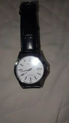 Relógio Casio Quartz De Couro