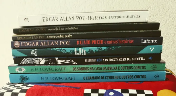Coleção Livros de Edgar Allan Poe e H.P. Lovecraft
