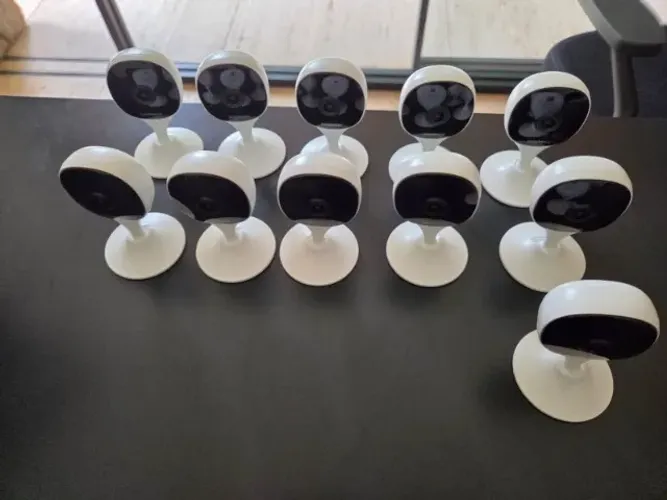 11 Câmeras Wifi IMX C Intelbras + 11 Cartões 128gb