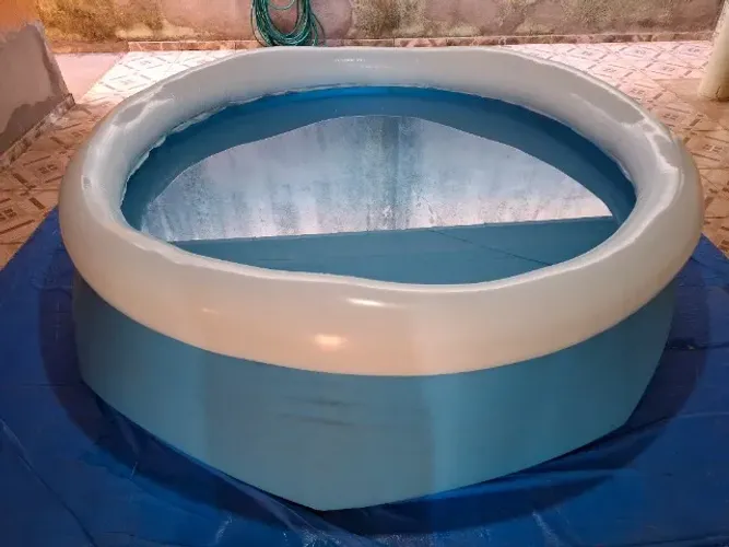 Piscina Inflável Fast Set 2.100L 2,44m x 66cm Redonda Bestway