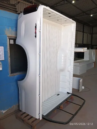 Caçamba S10 cabine simples completa 