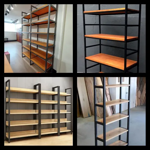 Prateleira industrial para comércio