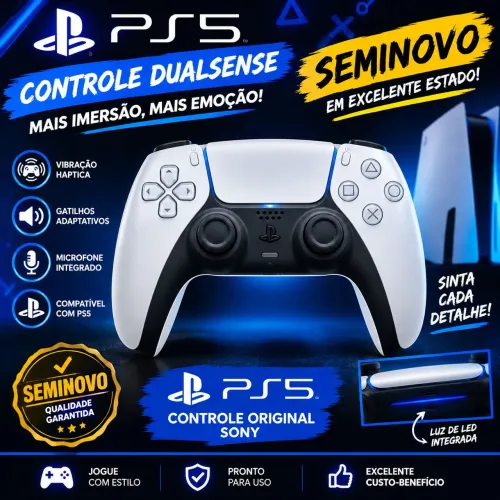 Controle Dualsense PS5 Seminovo
