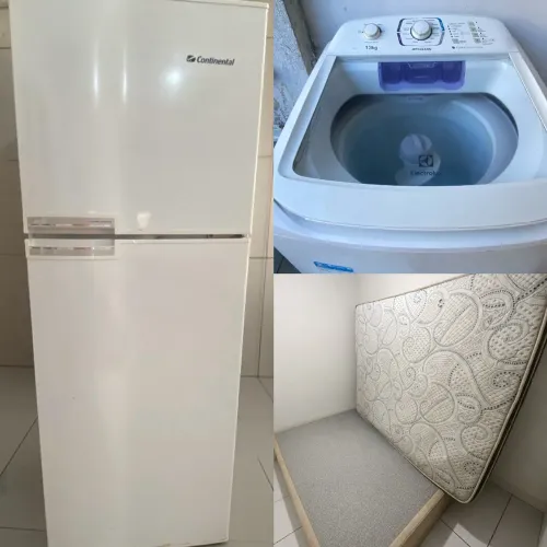 Geladeira/maquina/cama