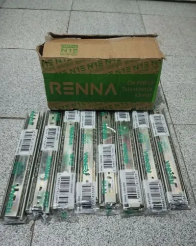 Corrediças Telescópicas Renna 45 mm × 250 mm