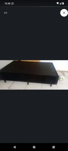 Cama box casal