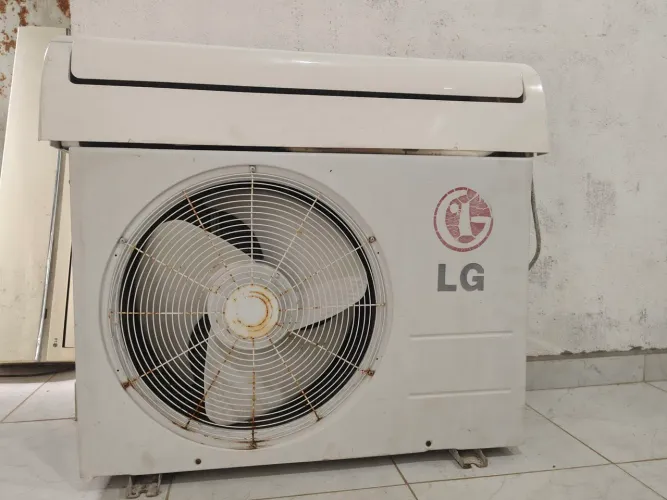 Ar condicionado LG 24.000 BTUS gás recolhido manutenção feita
