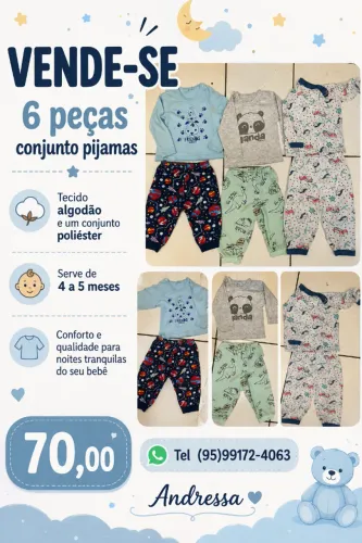 Pijamas para bebê