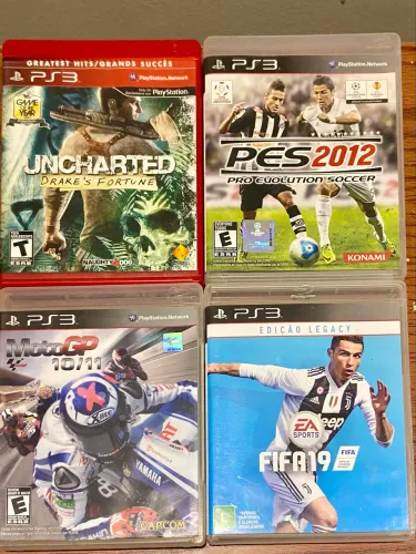 Jogos PS3 Originais ? Guitar Hero 3, Gran Turismo 6, Tekken 6, Resident Evil e Mais