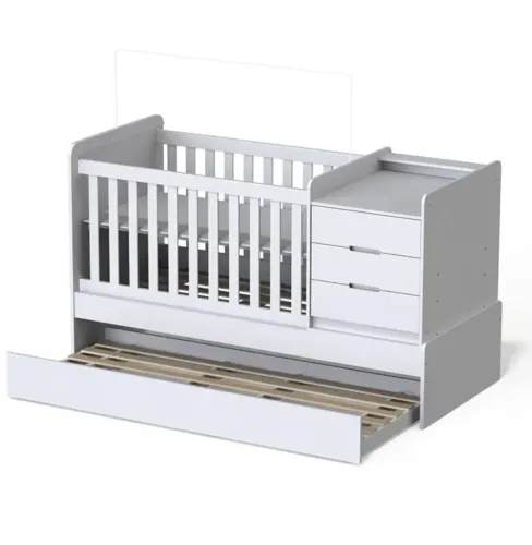 Berço com cama auxiliar
