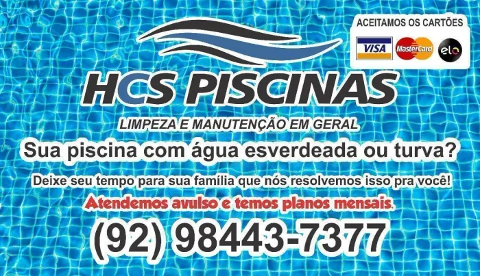 Limpeza de piscinas Manaus